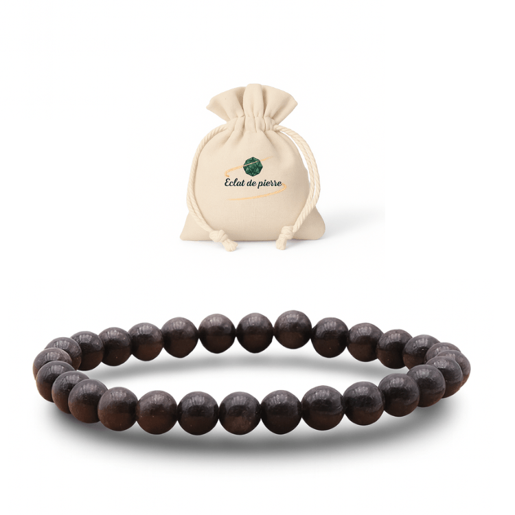 Bracelet en Tourmaline Noire Naturelle - Eclat de Pierre
