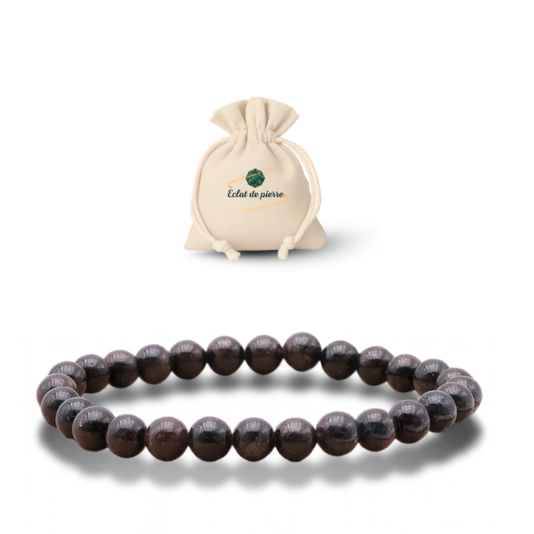 Bracelet en Azurite-Malachite Naturelle