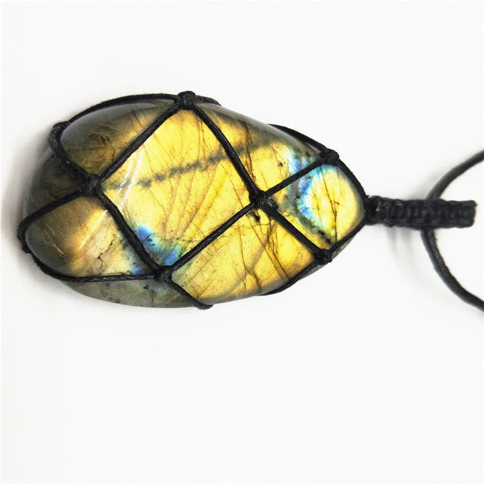 Collier Pendentif en Améthyste Naturelle