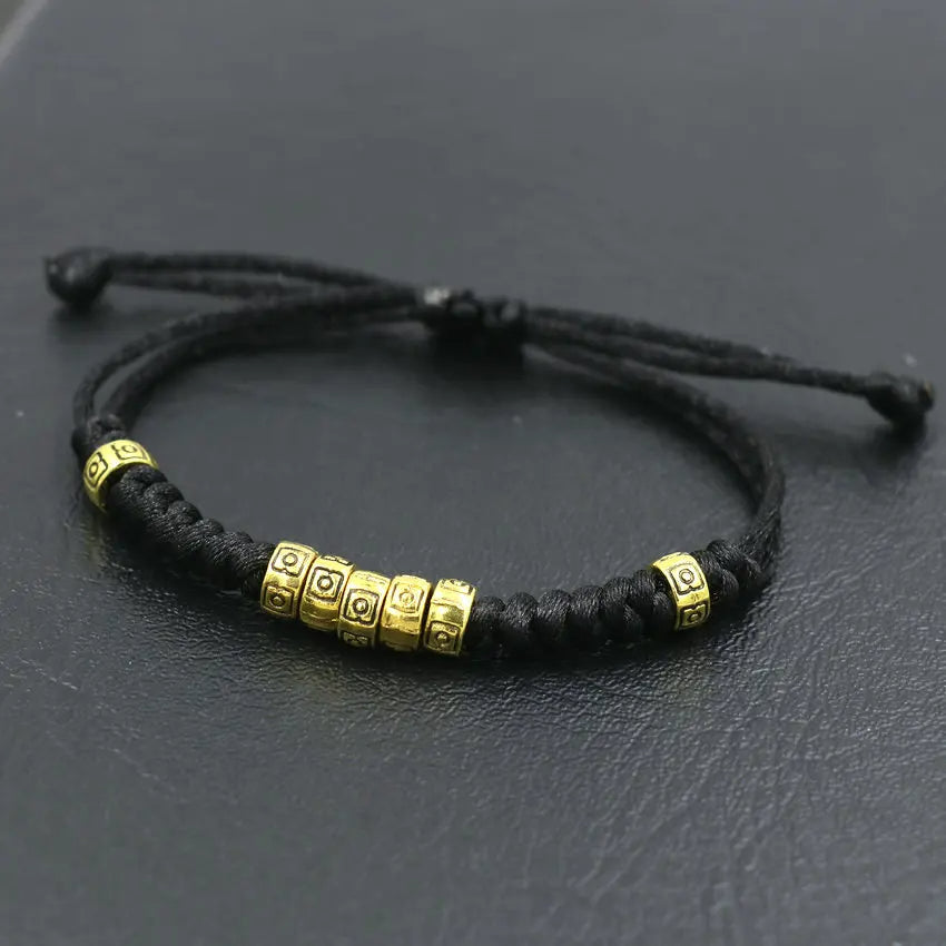 Bracelet bouddhiste tibétain authentique - Eclat de Pierre