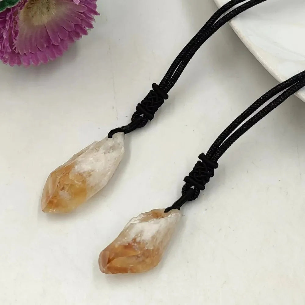Pendentif Pendentif en Citrine Naturelle5