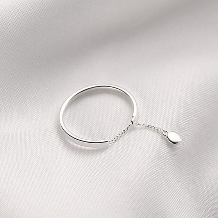 Anneau ajustable du souvenir en argent sterling 925 - Eclat de Pierre