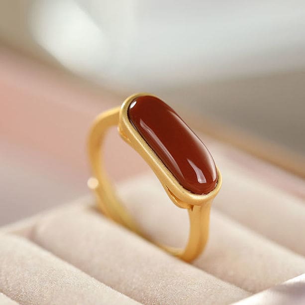 Bague vintage en Jade - Eclat de Pierre