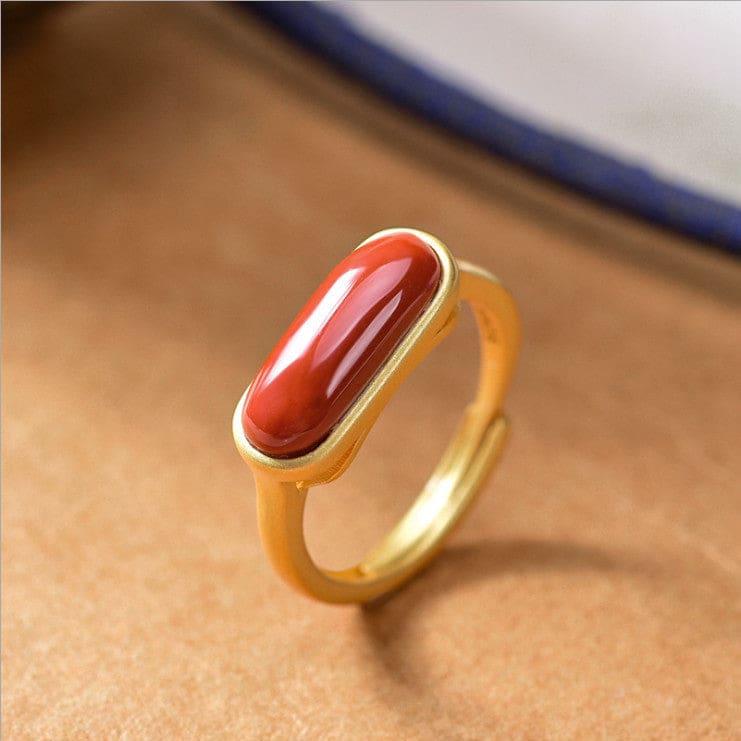Bague vintage en Jade - Eclat de Pierre