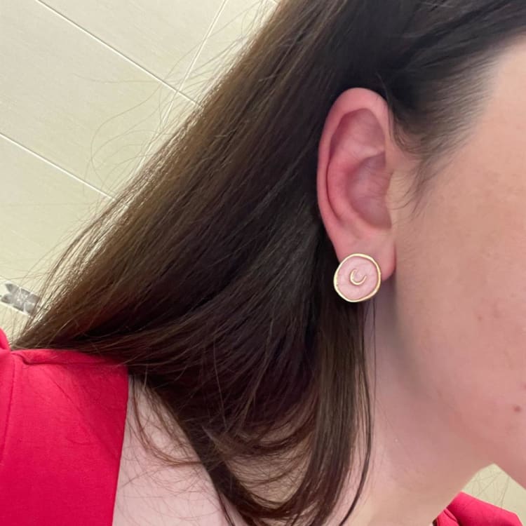 Boucles d'oreilles astrales vintage