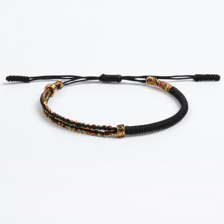 Bracelet de chance tibétain multicolore - Eclat de Pierre