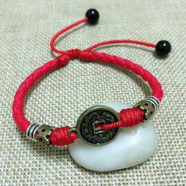 Bracelet de cheville "bonne aventure" Tibétains - Eclat de Pierre