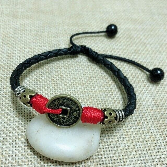 Bracelet de cheville "bonne aventure" Tibétains - Eclat de Pierre