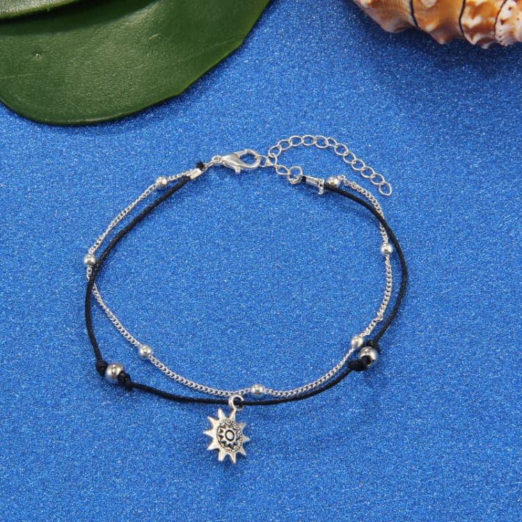 Bracelet de cheville étoile vintage