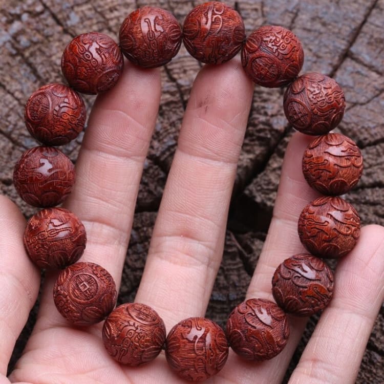 Bracelet des ancêtres en bois - Eclat de Pierre