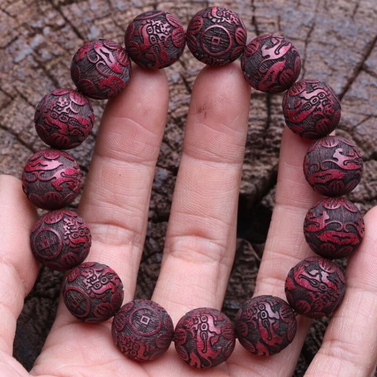 Bracelet des ancêtres en bois - Eclat de Pierre