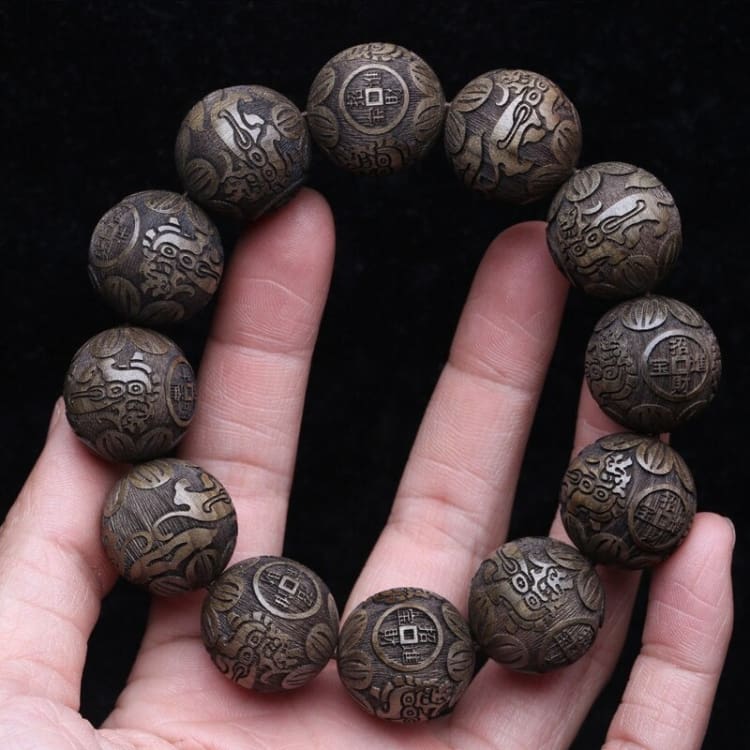 Bracelet des ancêtres en bois - Eclat de Pierre