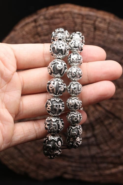 Bracelet du Mantra des 6 Mots - Eclat de Pierre