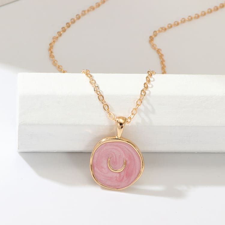 Collier céleste vintage