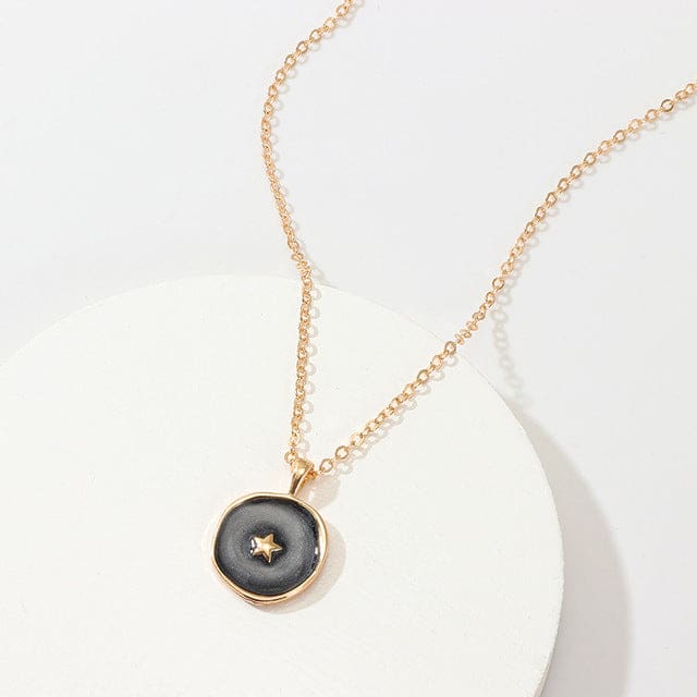 Collier céleste vintage