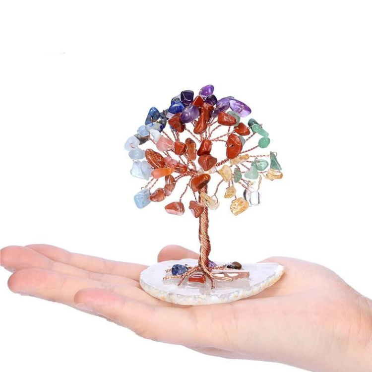 🌿 Arbre de Vie en Pierres Naturelles