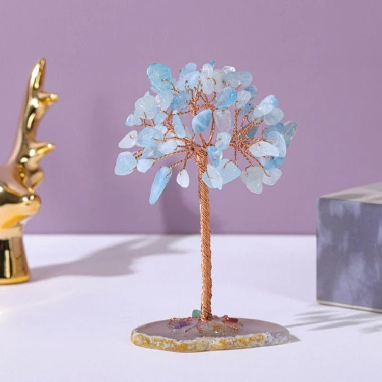 🌿 Arbre de Vie en Pierres Naturelles