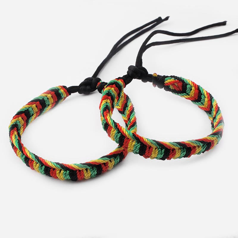 Bracelets brésiliens mixtes Rasta