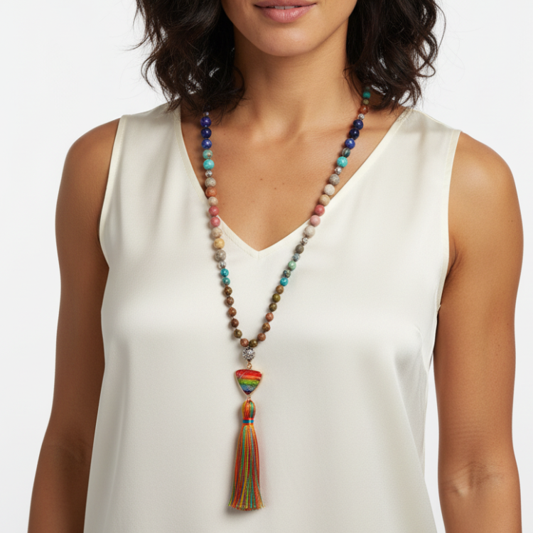Collier Mala 7 Chakras