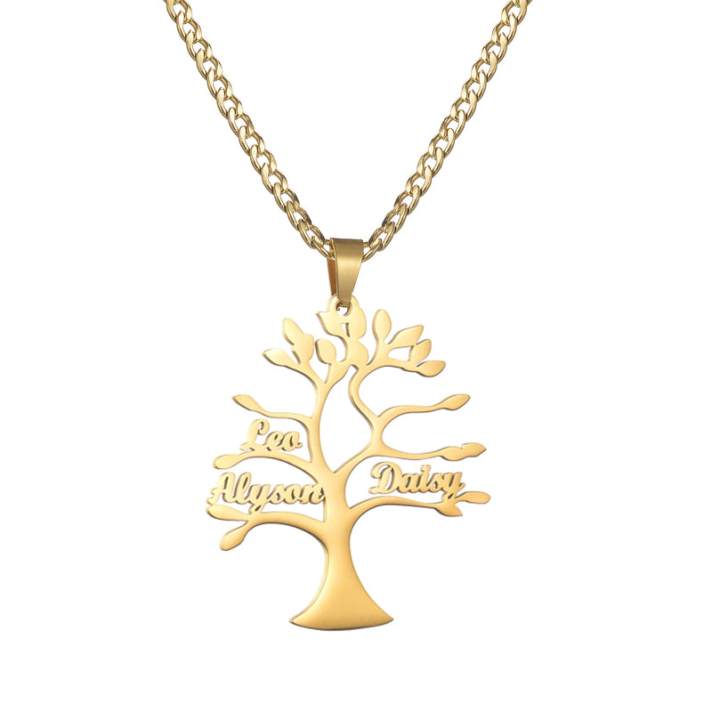 Collier Arbre de Vie Personnalisé – Un Bijou Unique Pour Une Maman Unique