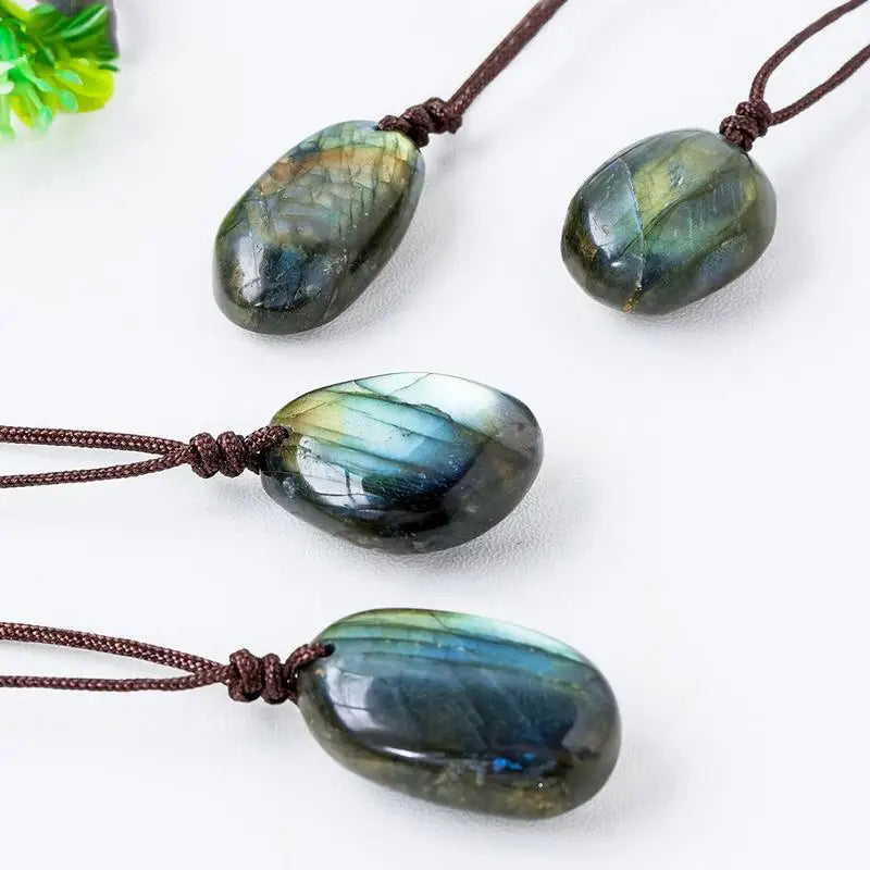 Pendentif en Labradorite Naturelle