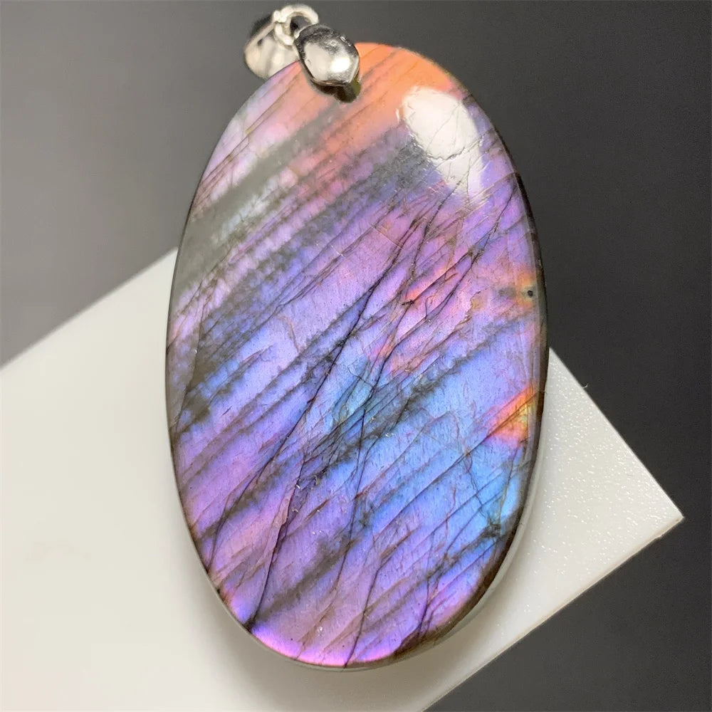 Pendentif en Labradorite Violett