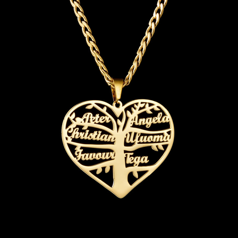 Collier Arbre de Vie Personnalisé – Un Bijou Unique Pour Une Maman Unique