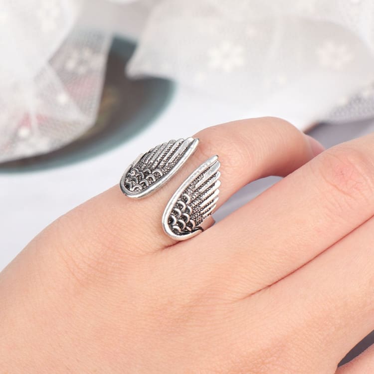 Bague en Argent 'Aile d'Ange '