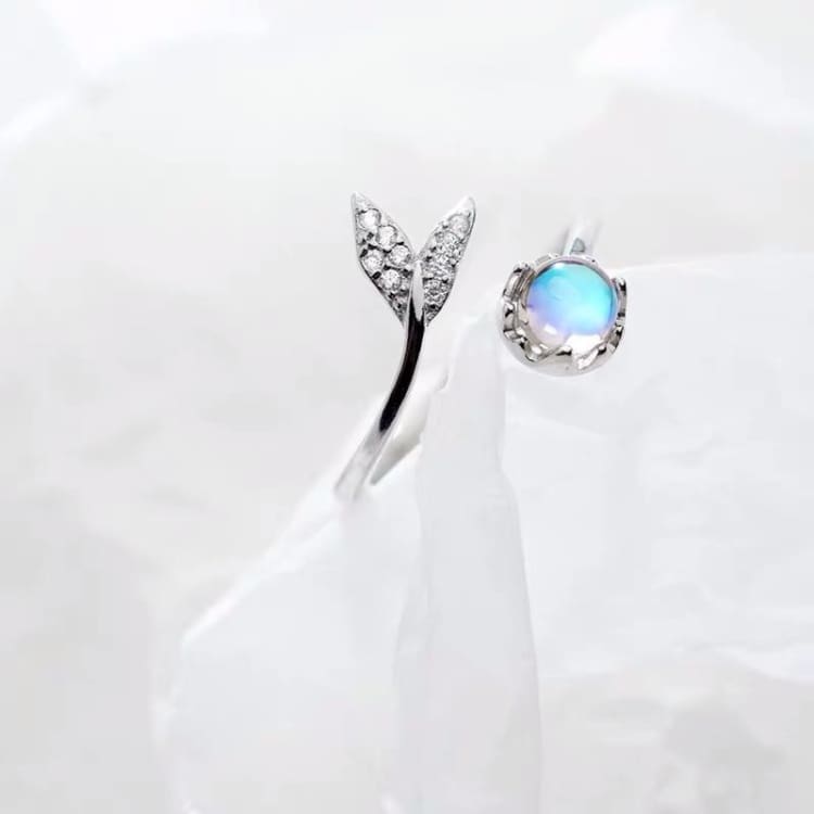 Bague 'Inspiration du Printemps' Avec Pierre de Lune