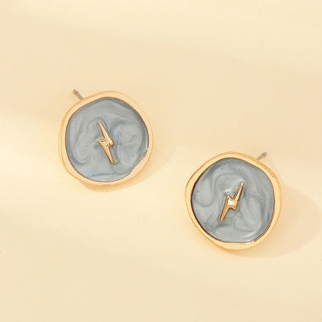 Boucles d'oreilles astrales vintage