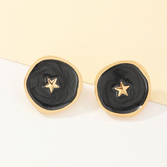 Boucles d'oreilles astrales vintage