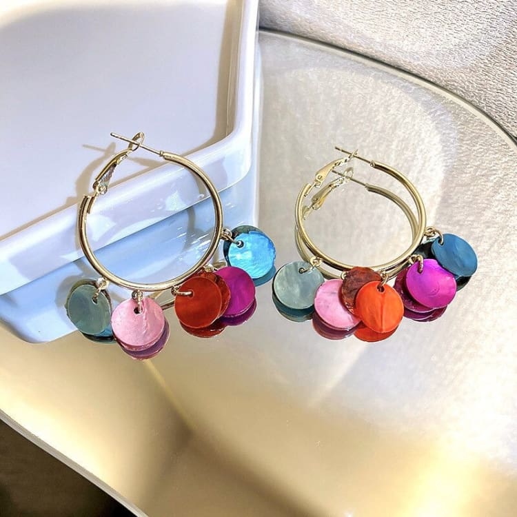 Boucles d'oreilles bohémiennes