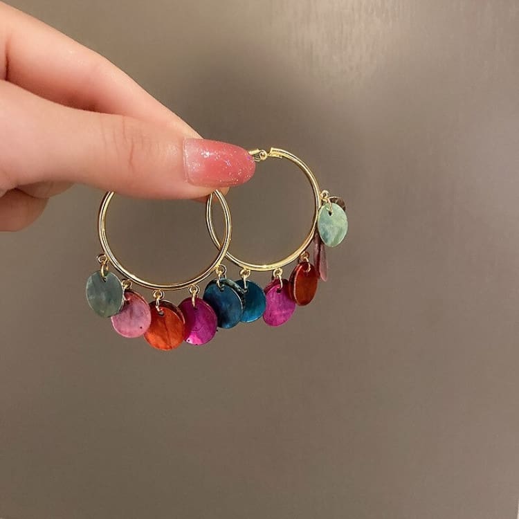 Boucles d'oreilles bohémiennes