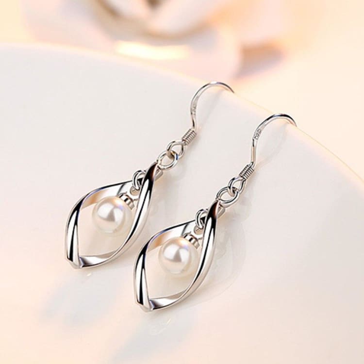 Boucles d'oreilles en perle d'eau douce