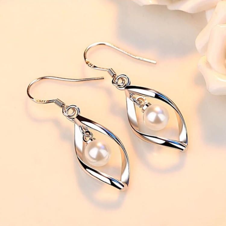 Boucles d'oreilles en perle d'eau douce