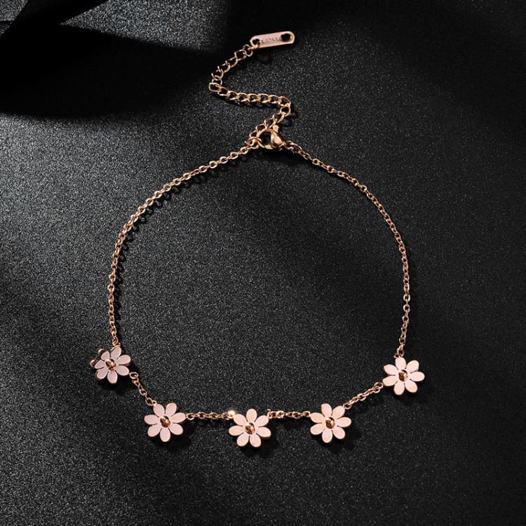 Bracelet de cheville Marguerite