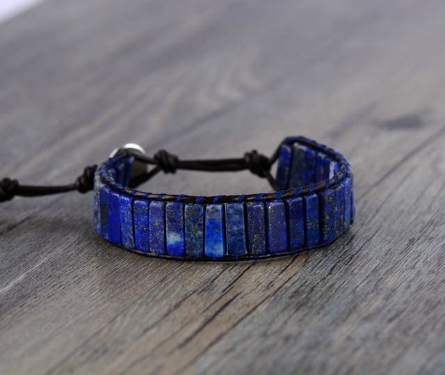 Bracelet de confiance en lapis lazuli