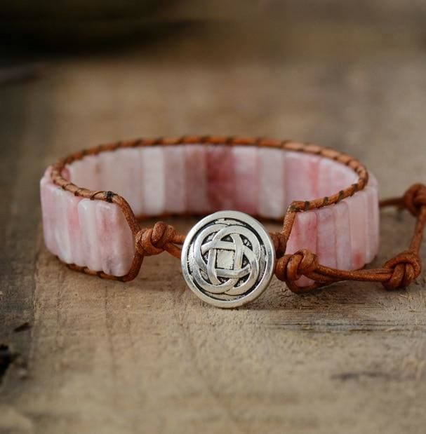 Bracelet de la Tendresse en Quartz Rose