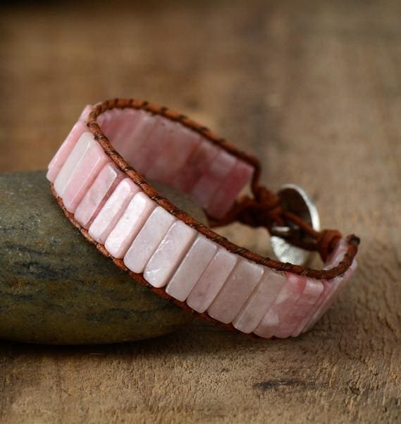 Bracelet de la Tendresse en Quartz Rose