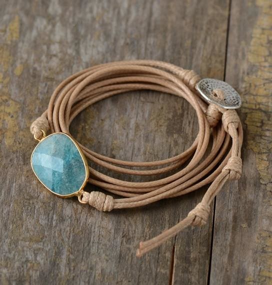 Bracelet de l'Amitié en Amazonite