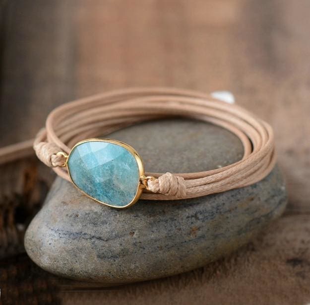 Bracelet de l'Amitié en Amazonite