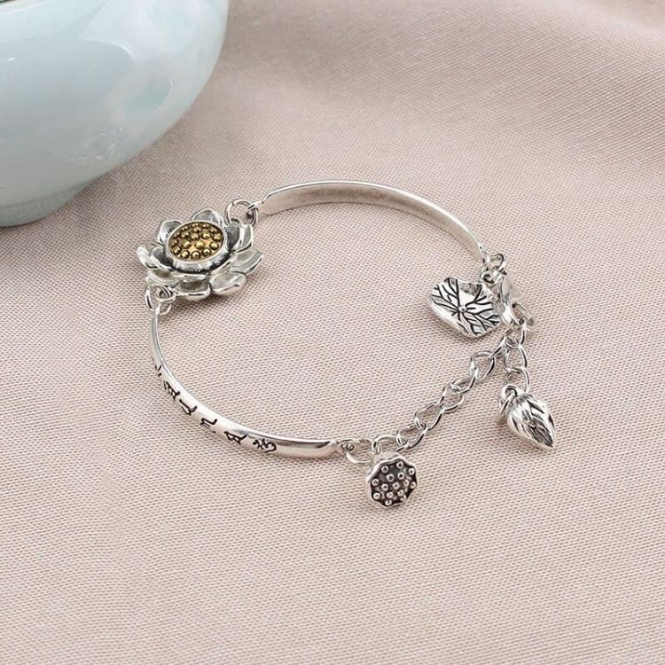 Bracelet du Lotus Eternel