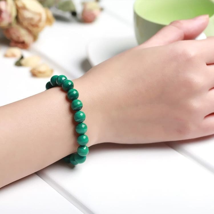 Bracelet en malachite