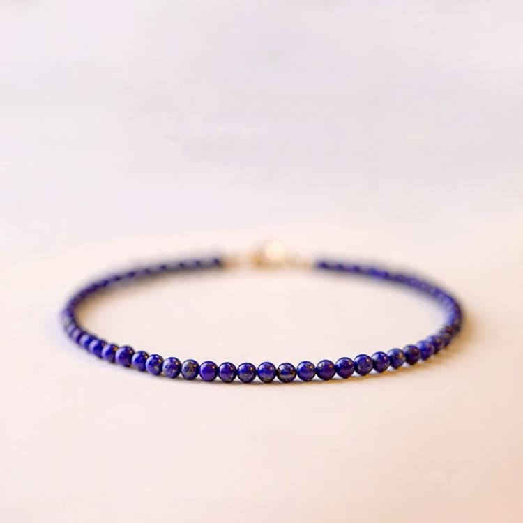 Bracelet fin en Lapis Lazuli