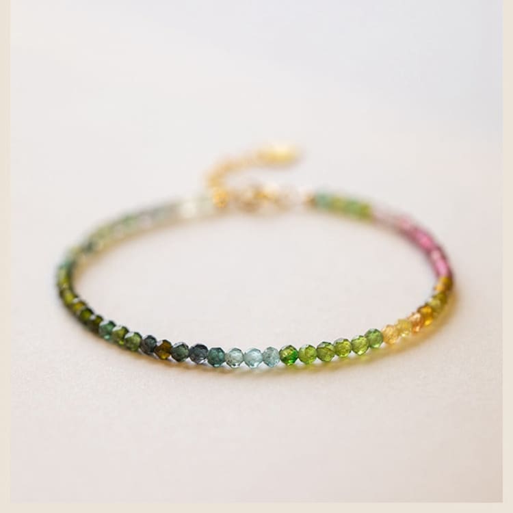 Bracelet fin en tourmaline