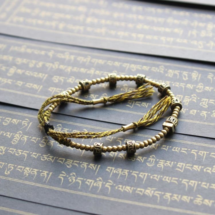 Bracelet Tibétain "Om Mane Padme Um"