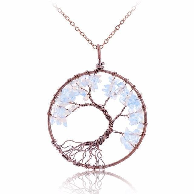 Collier Arbre de vie 7 Chakras