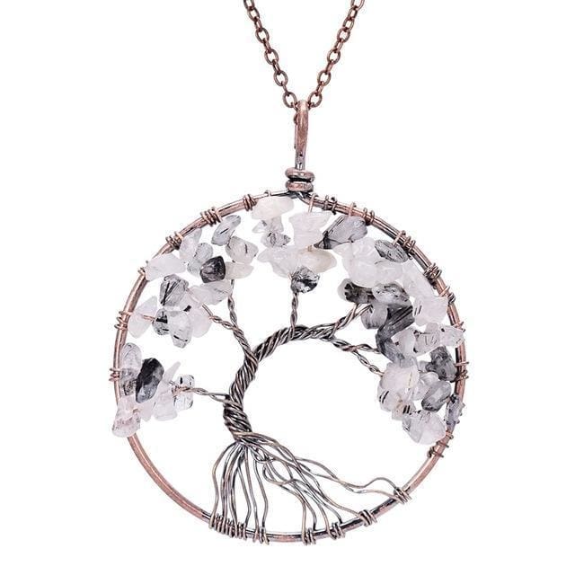 Collier Arbre de vie 7 Chakras