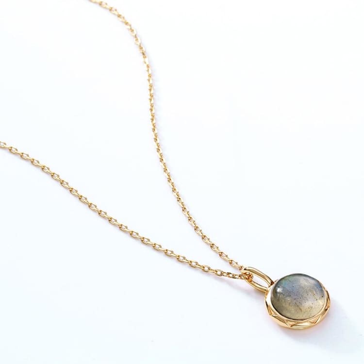 Collier de l'Aura en Labradorite