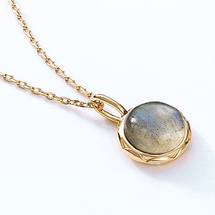 Collier de l'Aura en Labradorite